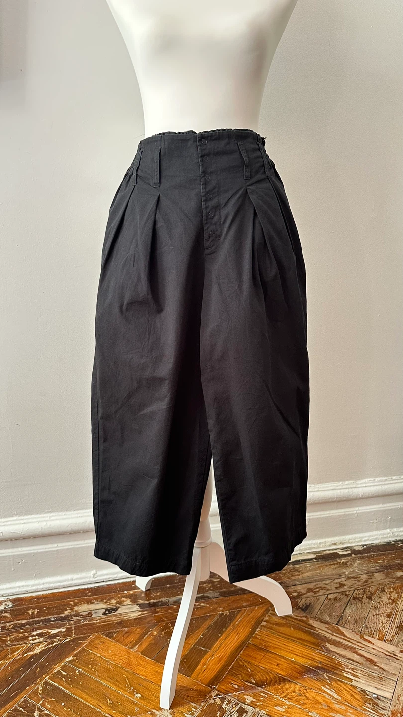 FITH Black Cotton Culottes Size S-M