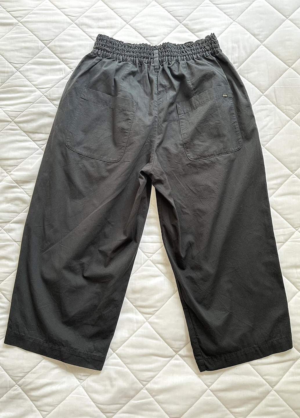 FITH Black Cotton Culottes Size S-M - photo 2