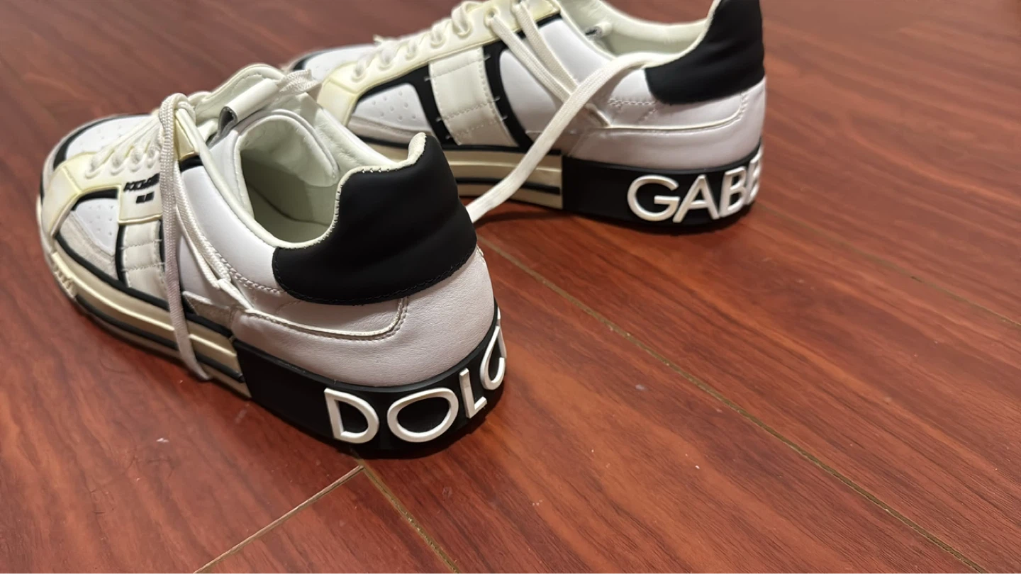 Dolce & Gabbana Milano Sneakers White Black - photo 2