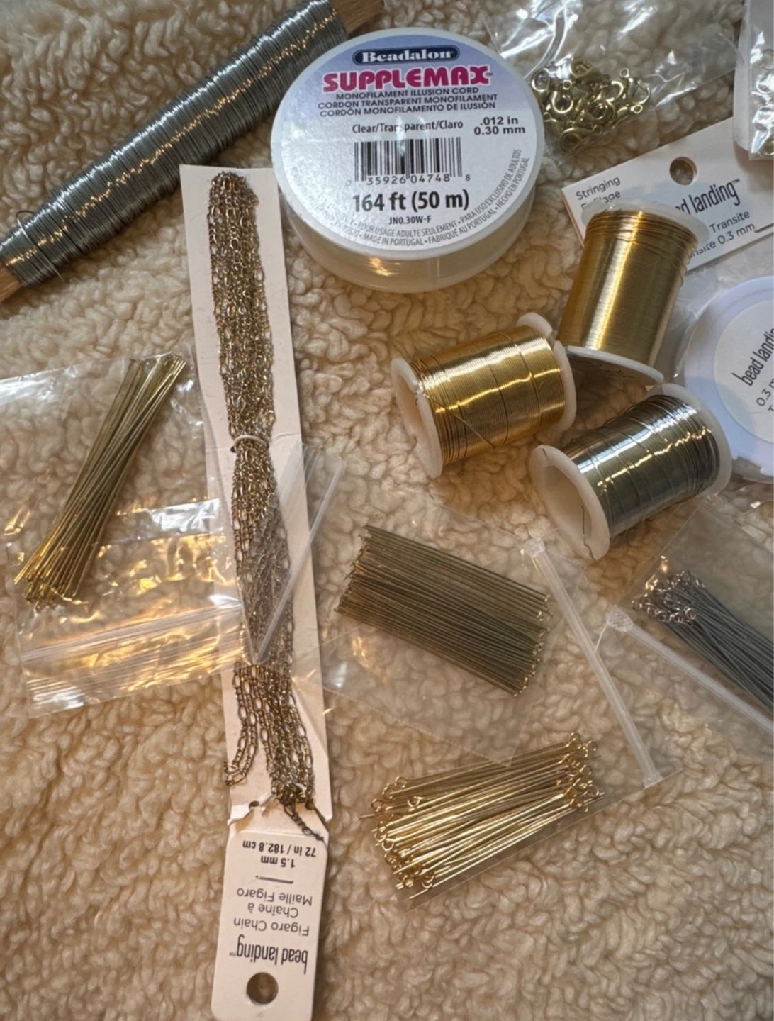 Jewelry Making Supplies Kit - Beads, Chain, Findings - photo 3