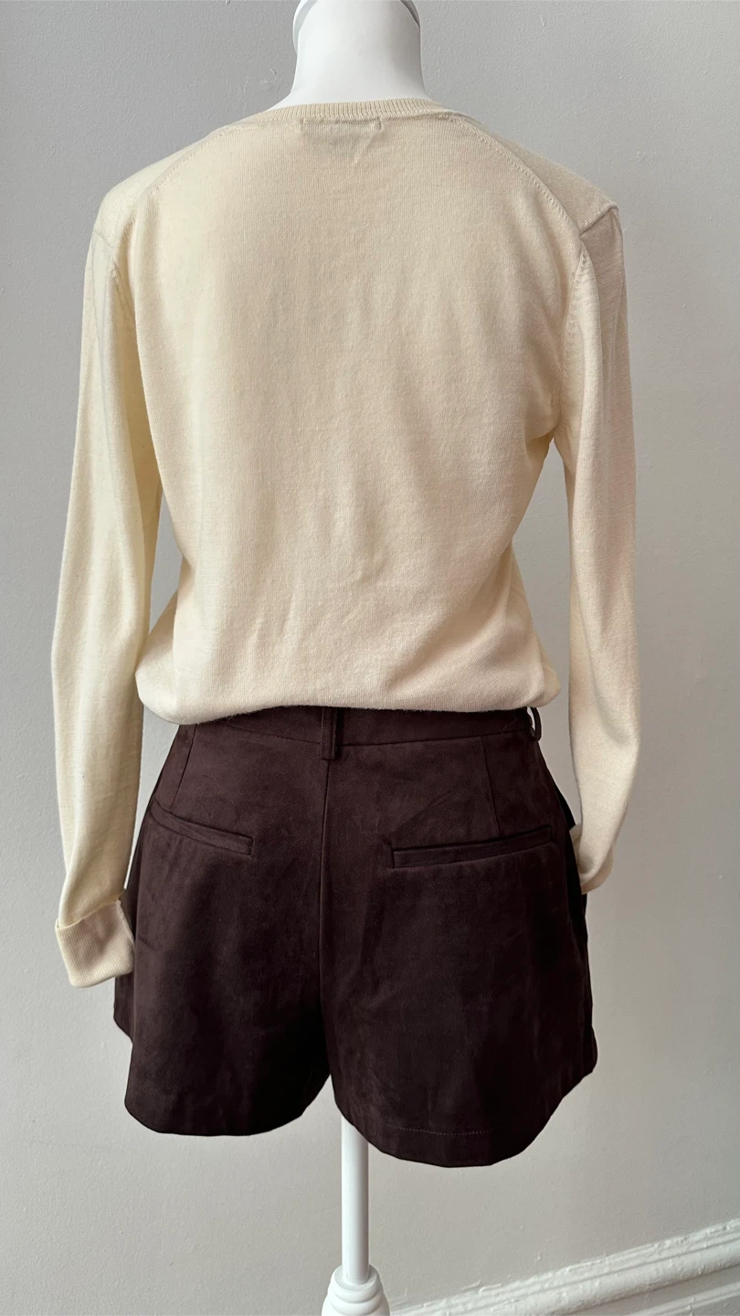 Uniqlo Cream V-Neck Sweater size M - photo 3
