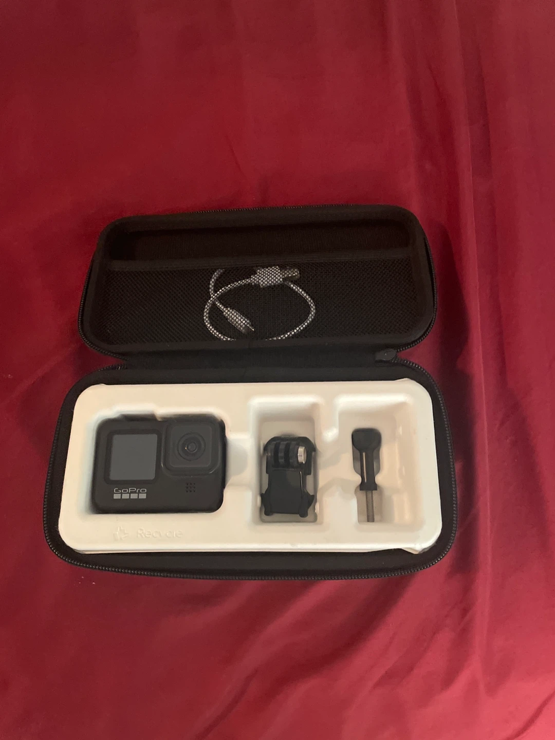 GoPro Action Camera with Case and Accessories