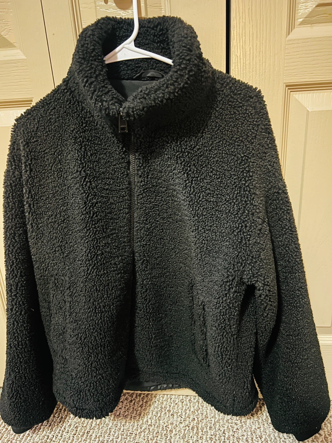 Levi's Black Sherpa Fleece Jacket