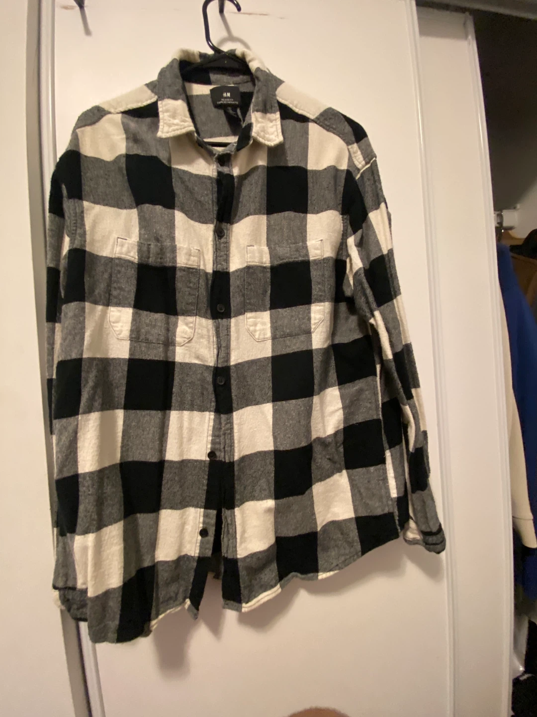 H&M Flannel Buffalo Check Shirt