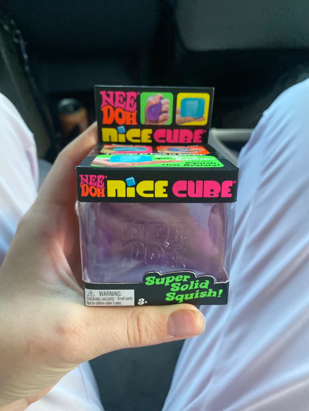 Nee Doh Nice Cube Super Solid Squish Toy