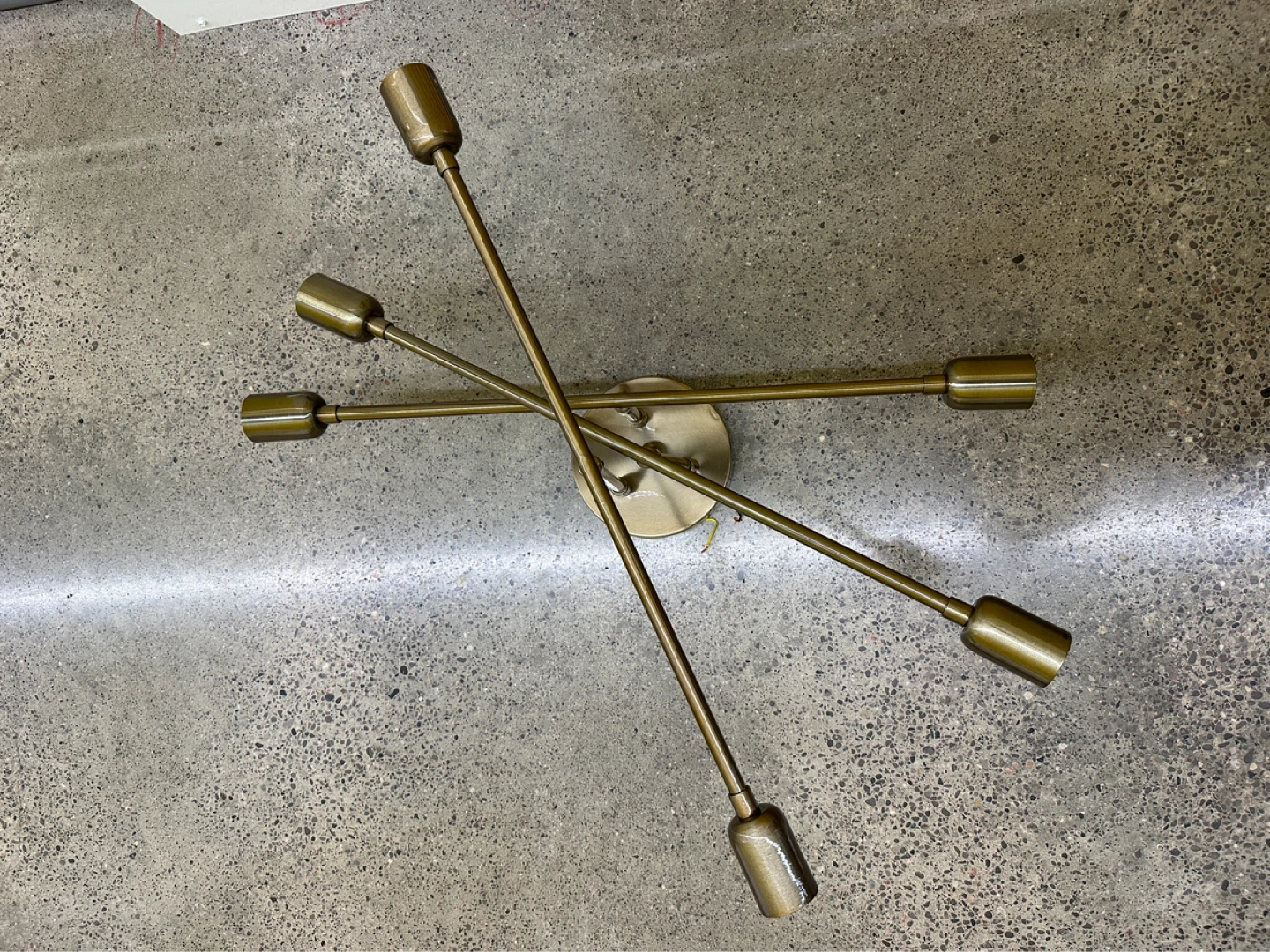 Sputnik 6-Light Fixture - Brass tone - photo 5