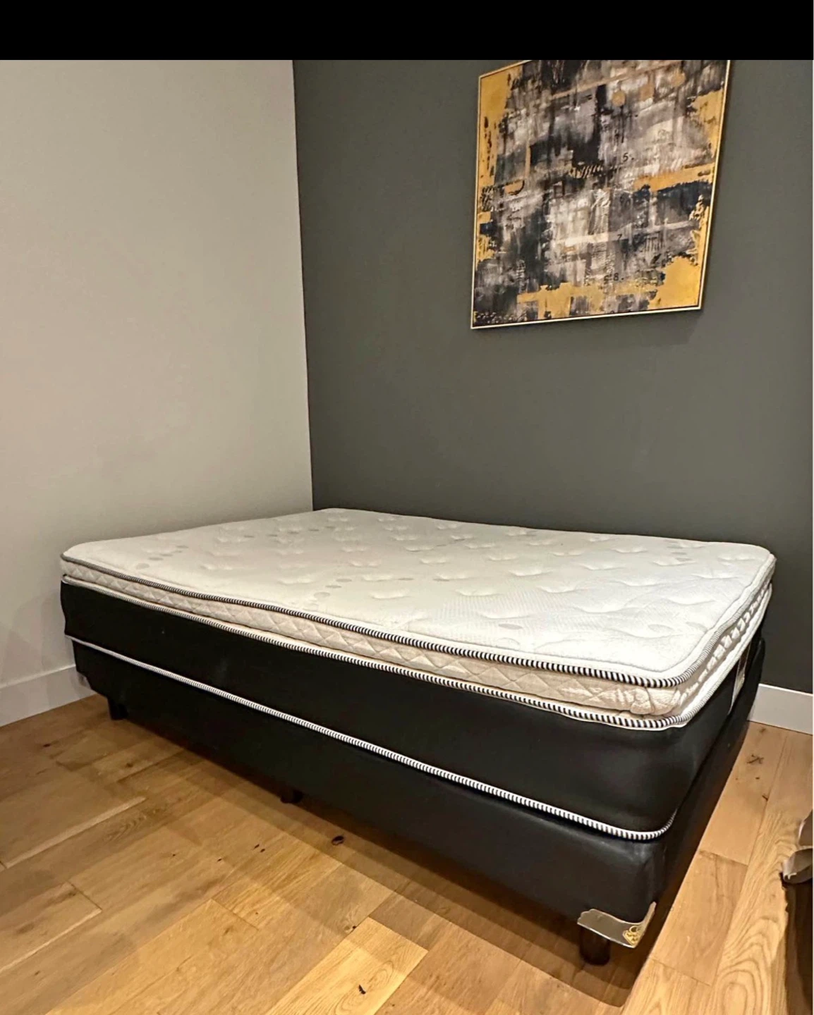 White Sealy Mattress with Box Spring - photo 3