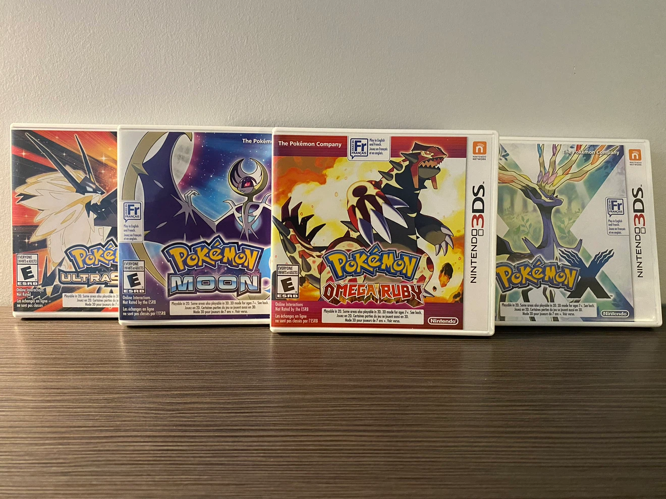 Pokémon 3DS games for $100 each, $350 altogether