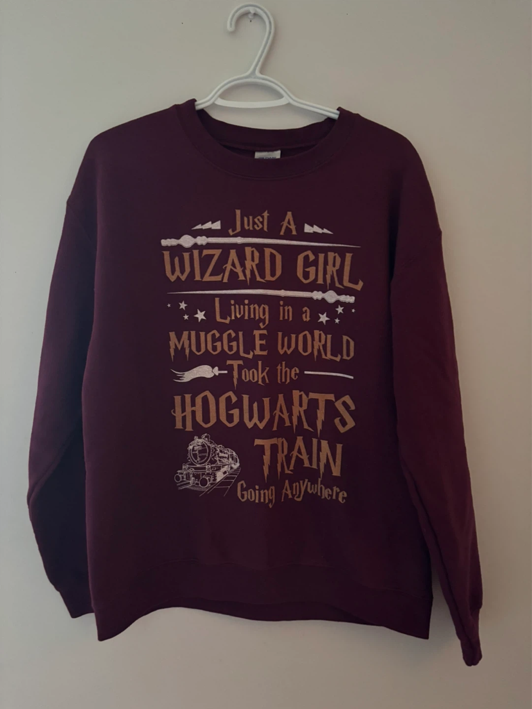 wizard girl crewneck