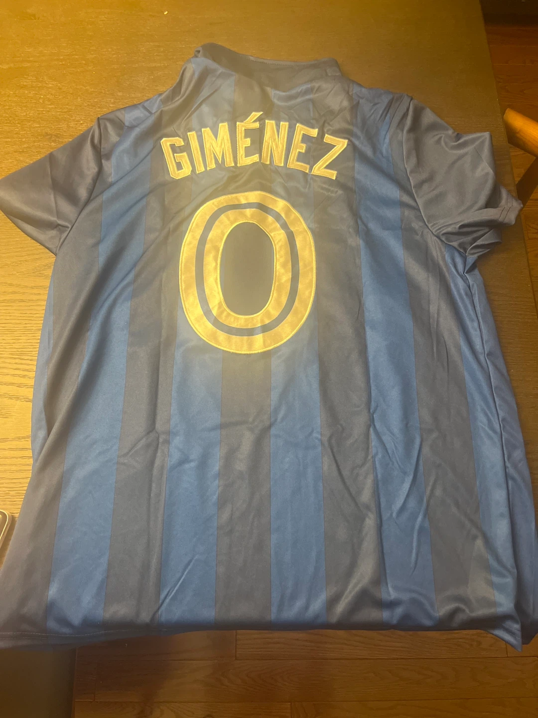 Toronto Soccer Jersey Giménez #0 Blue Striped - photo 2