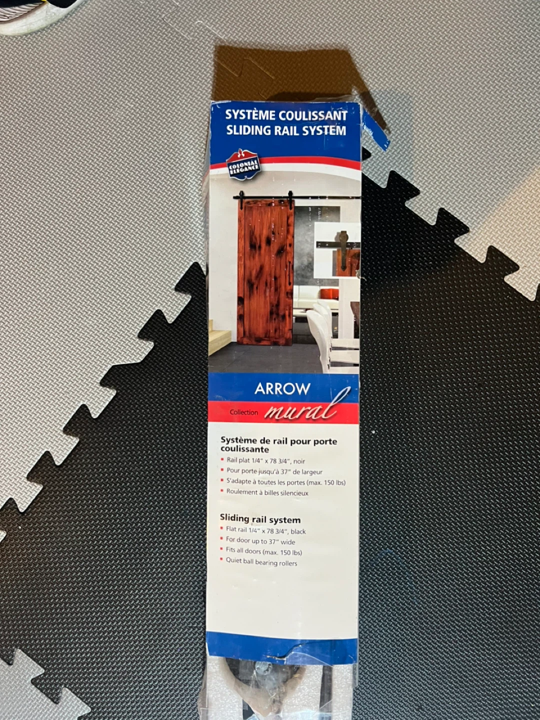 Arrow Sliding Rail System - Mural Collection