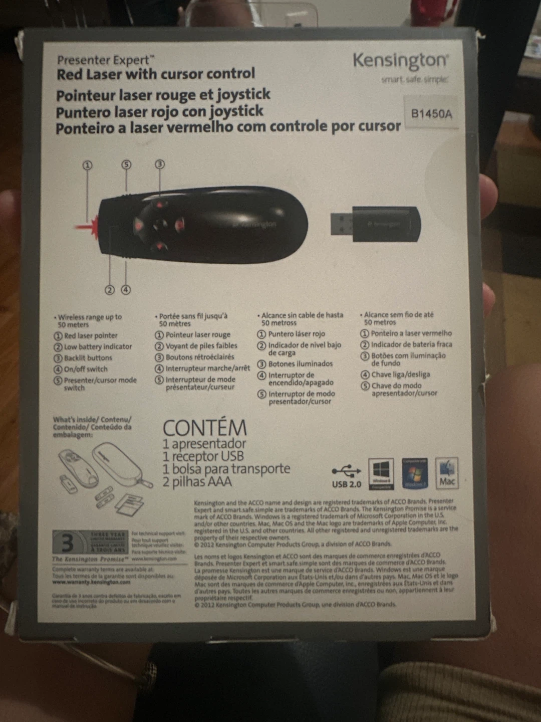 Kensington Presenter Expert Red Laser with Cursor Control - photo 2