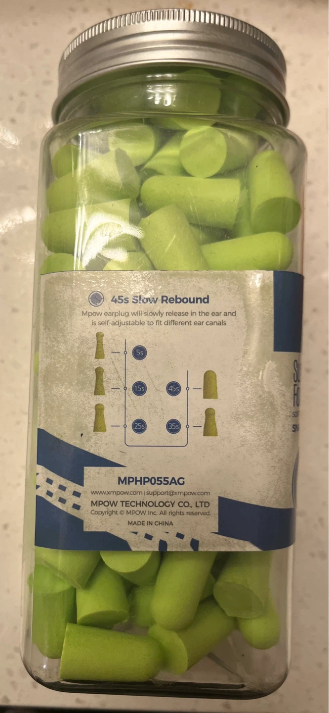 Mpow Super Soft Foam Earplugs by - photo 4