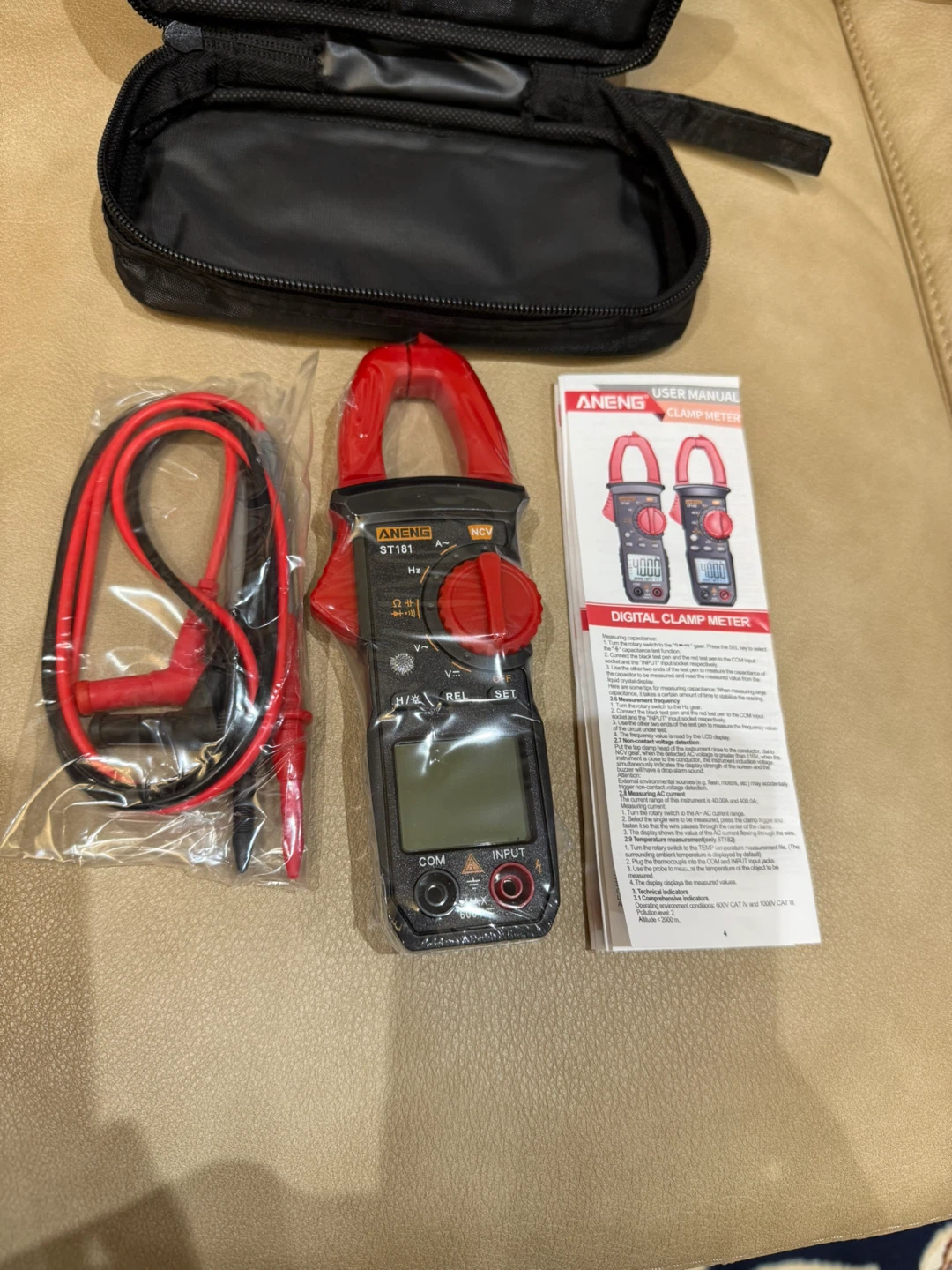 New ANENG High Precision Clamp Meter ST181 - photo 2