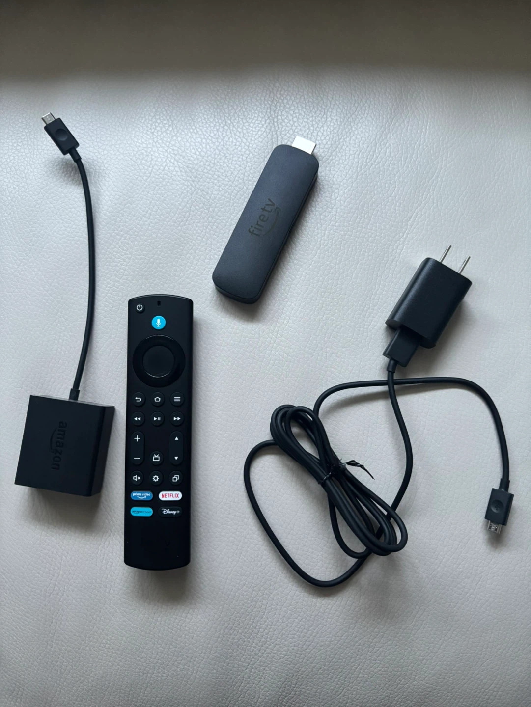 Amazon Fire Stick 4k + accessories
