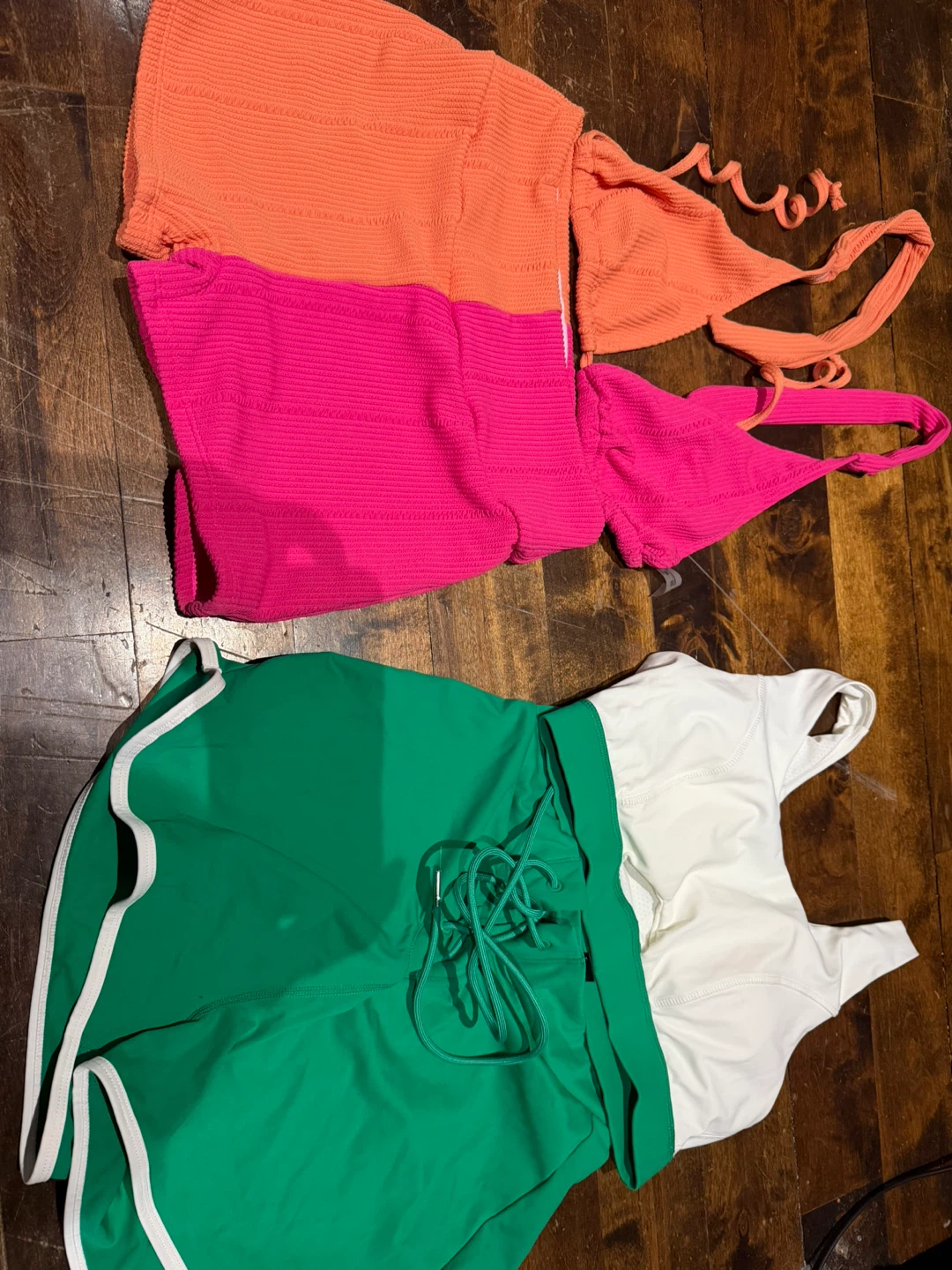 Bundle of 3 Women's Athletic Shorts & Tops - photo 2