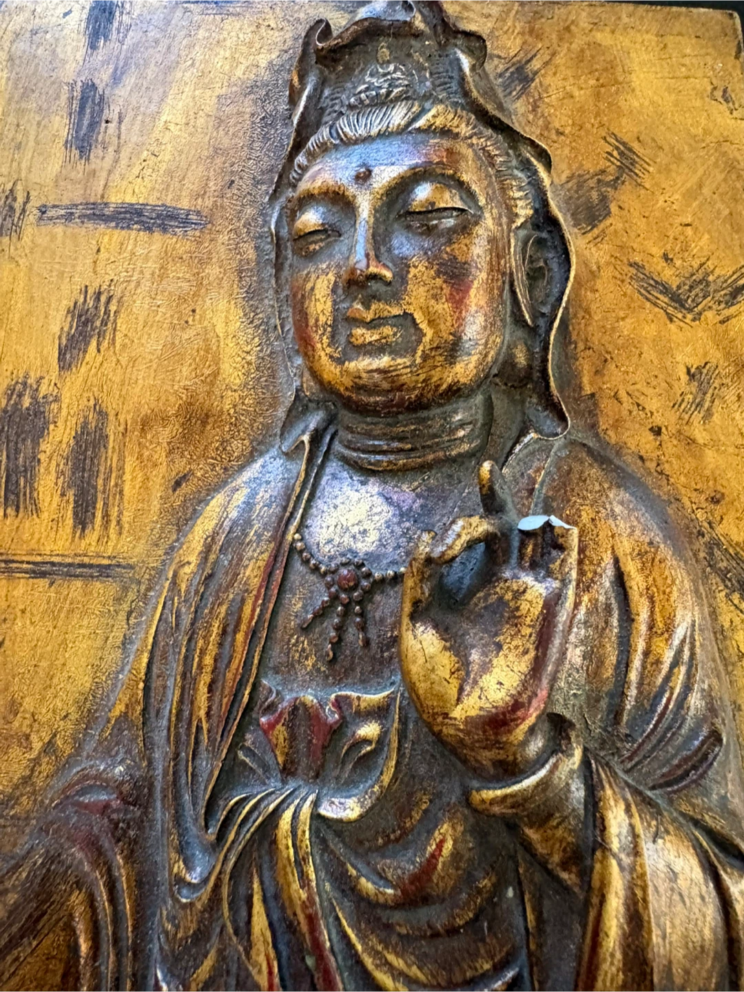 Carved Buddha Panel - photo 2