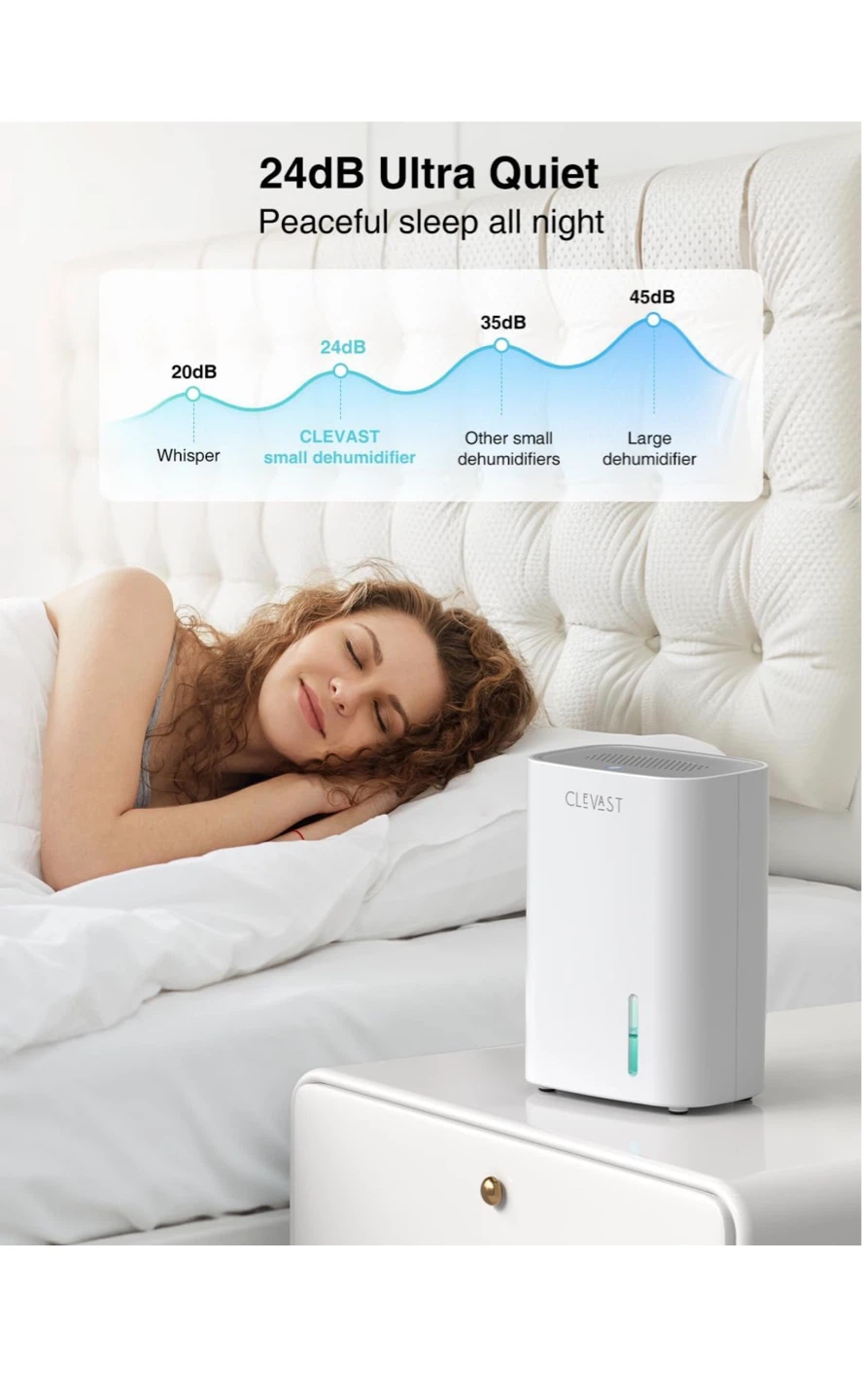 Small Dehumidifier for Home -30 Oz Mini Quiet Dehumidifiers - photo 5