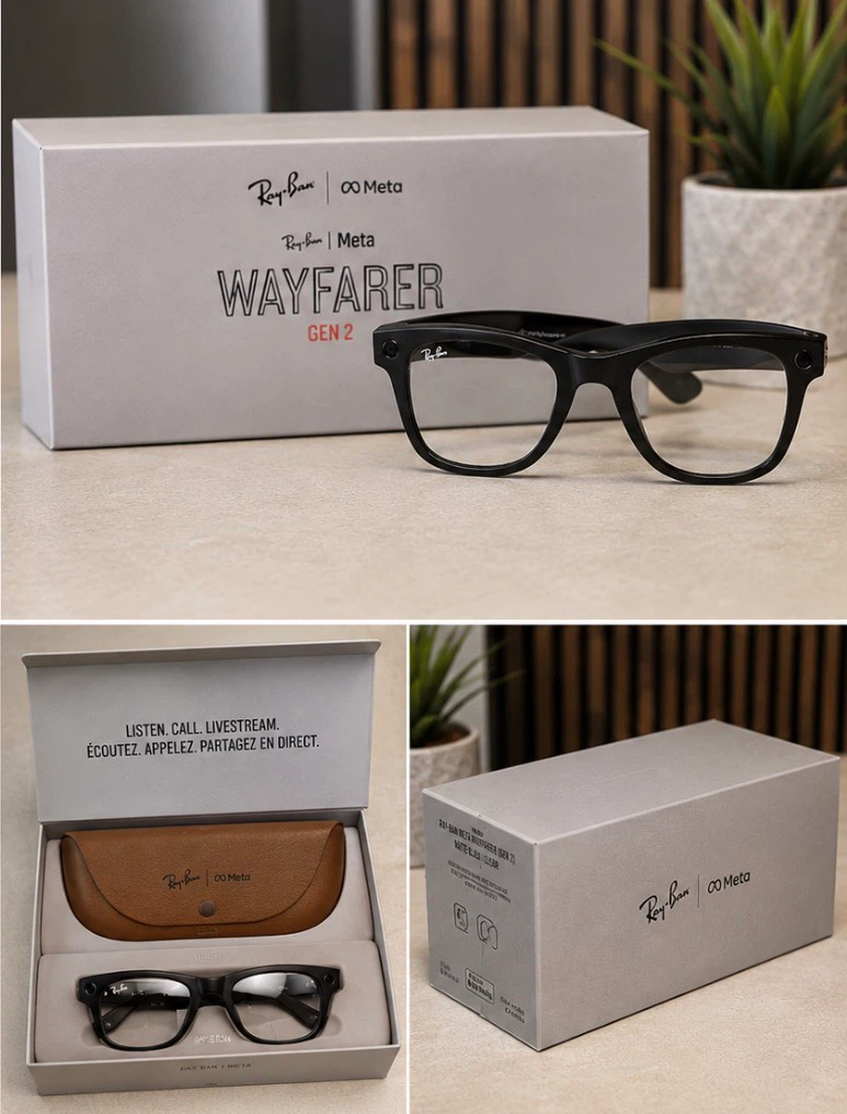 Ray-Ban Wayfarer Gen 2 Smart Glasses (BRAND NEW)