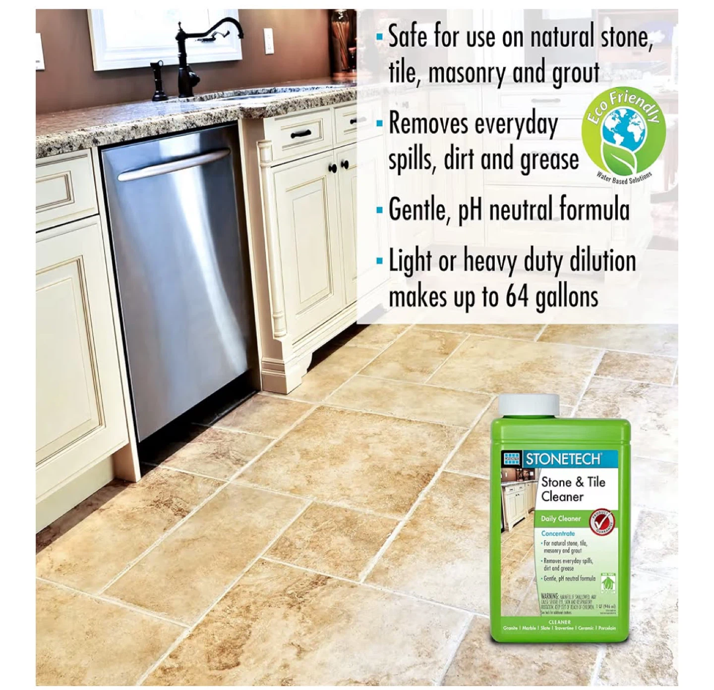 STONETECH Stone & Tile Cleaner Concentrate - 1 Quart - photo 2