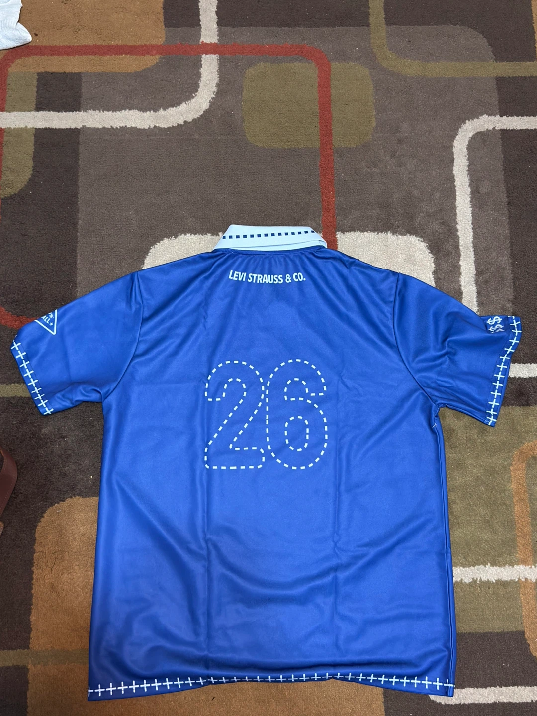 Levi's Blue Custom Canada “$$$” jersey. Size L - photo 3