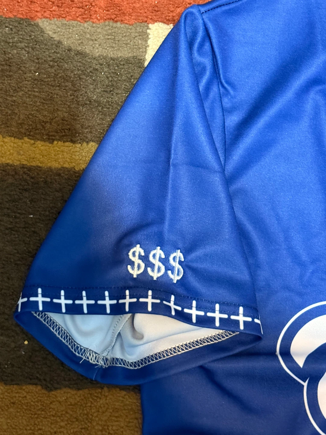 Levi's Blue Custom Canada “$$$” jersey. Size L - photo 4