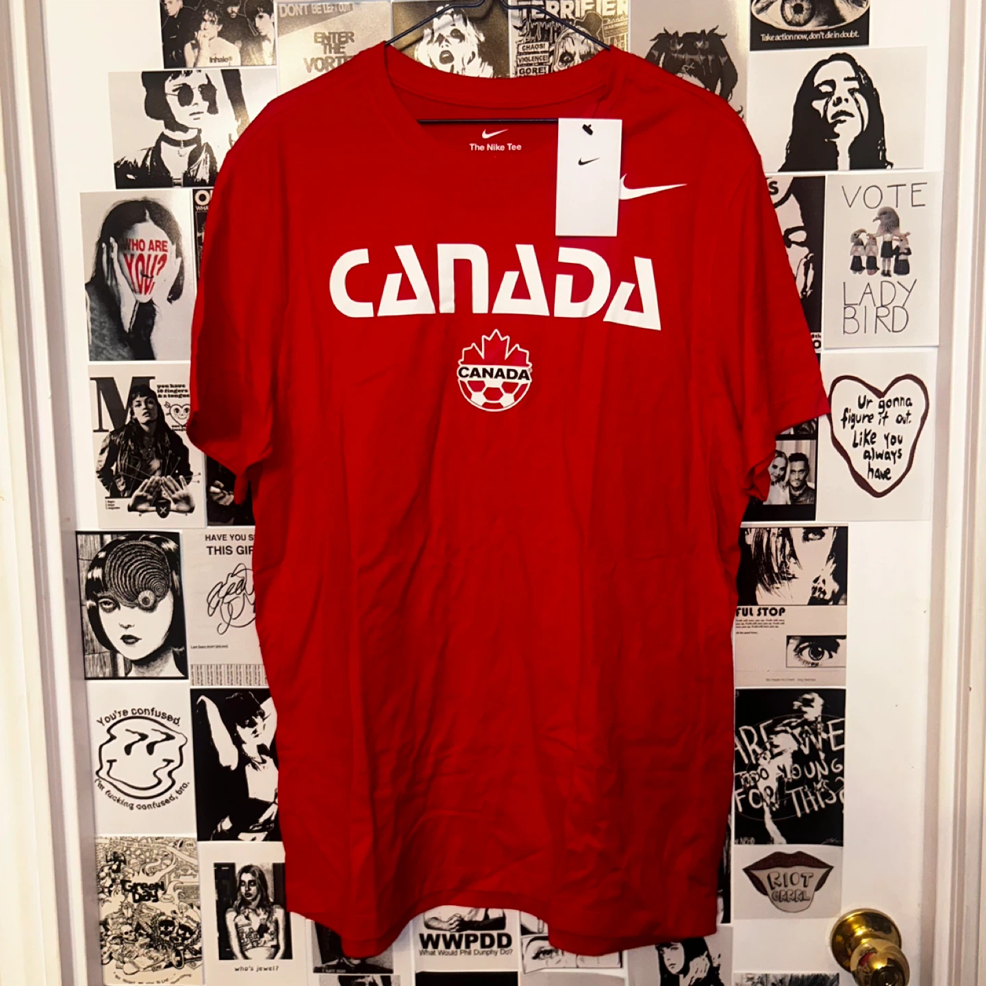 Nike Team Canada Soccer Core T-Shirt