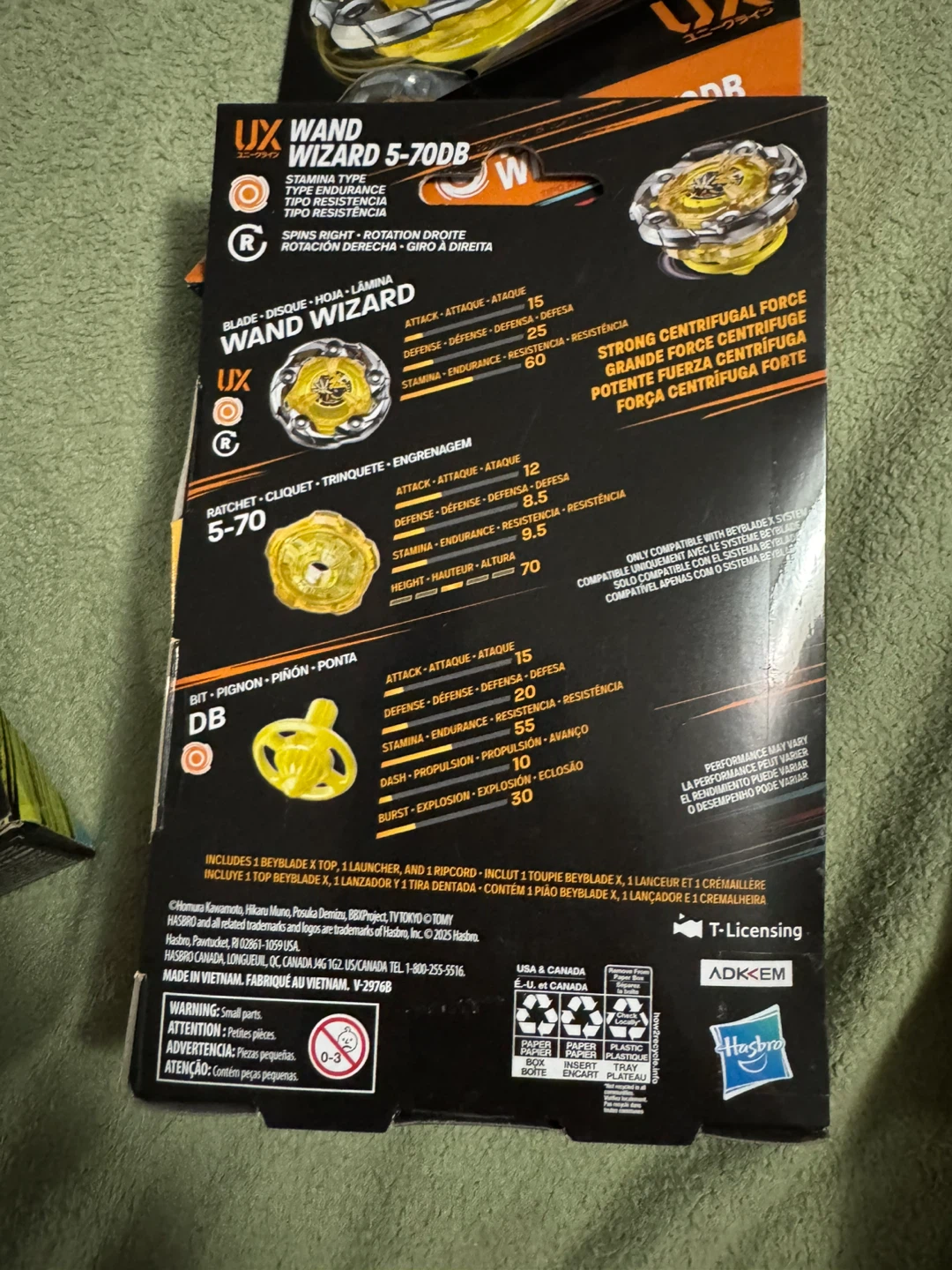 Beyblade X Wand Wizard 5-70DB Toy - photo 2
