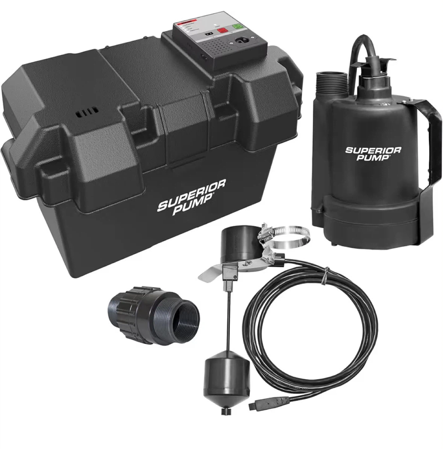 Superior Pump 92910 Battery Back up Sump Pump System