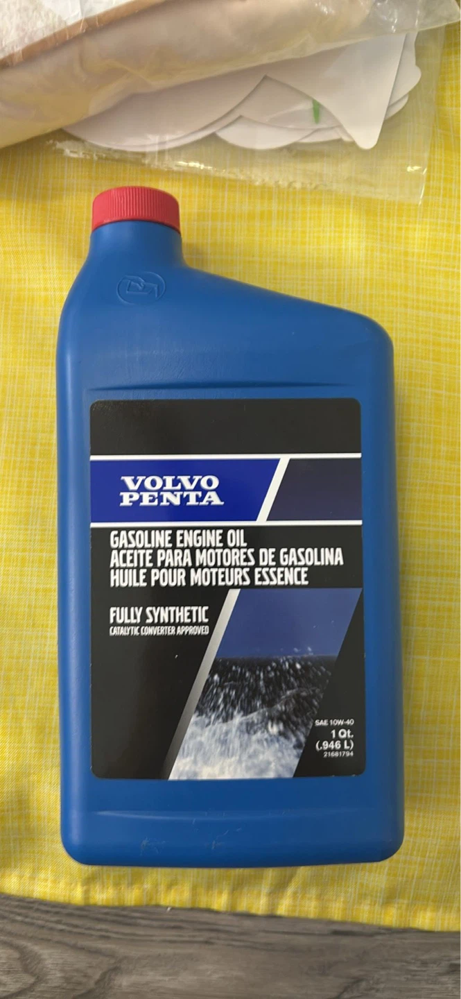 Volvo Penta Gasoline Engine Oil 1 Quart