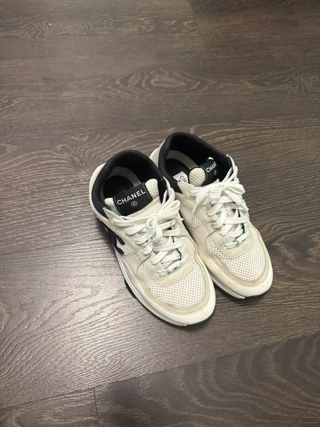 Chanel Sneaker 'White Black' EU 45 - photo 2