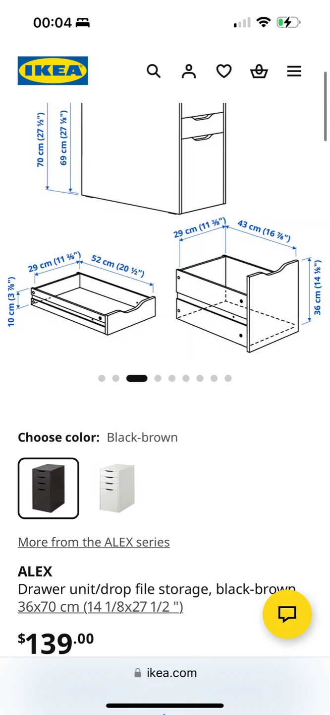 IKEA ALEX Drawer Unit - photo 3