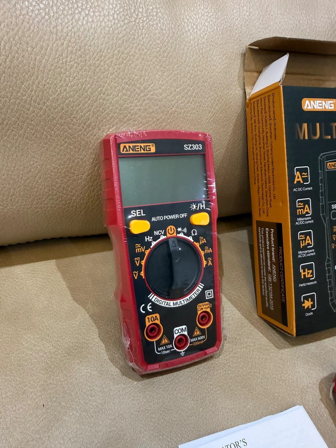 New ANENG SZ303 Digital Multimeter - photo 2