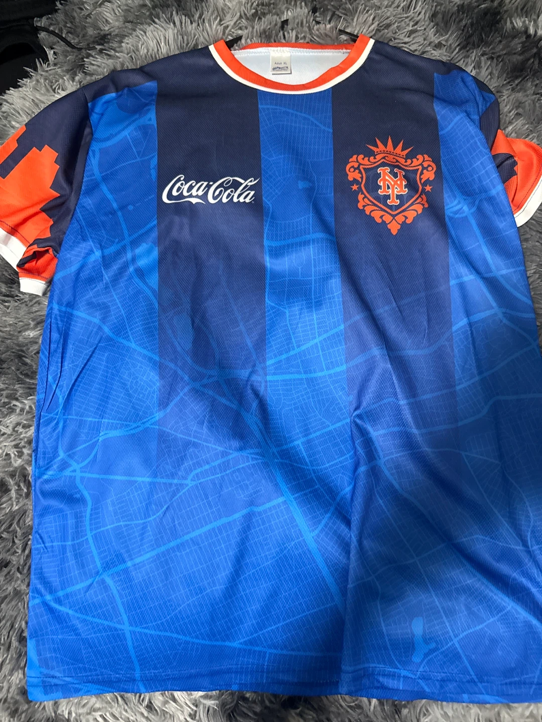 Coca-Cola Mets 26 Adult XL Jersey