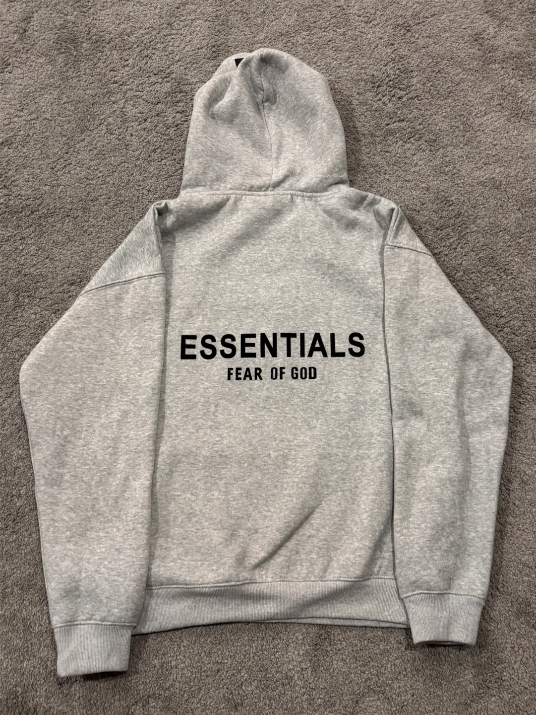 ESSENTIALS Fear of God Grey Hoodie - photo 2