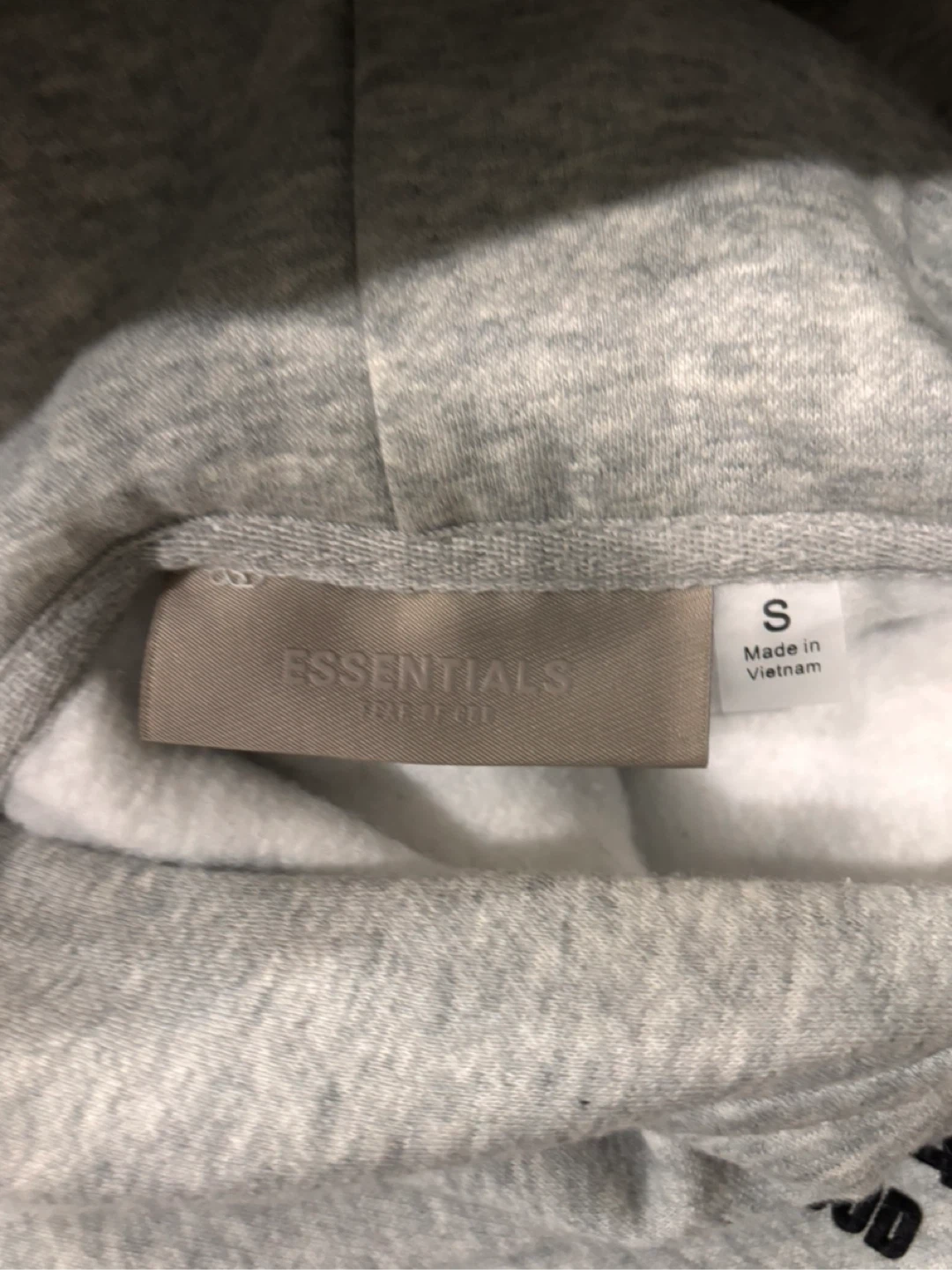 ESSENTIALS Fear of God Grey Hoodie - photo 4