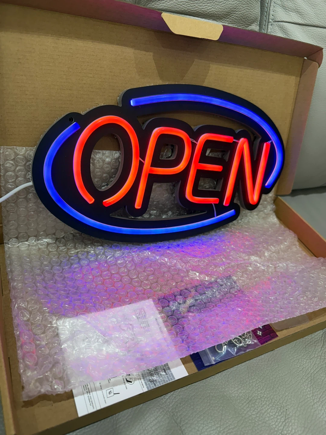 New Shop LED Neon Open Sign - photo 3