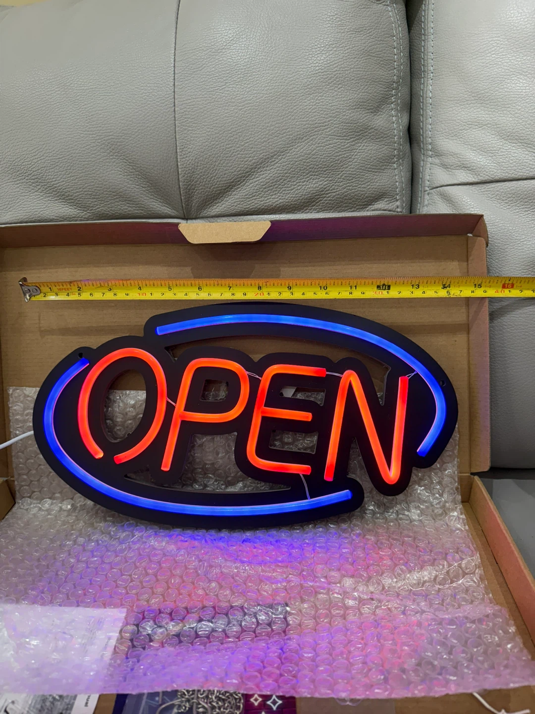 New Shop LED Neon Open Sign - photo 2