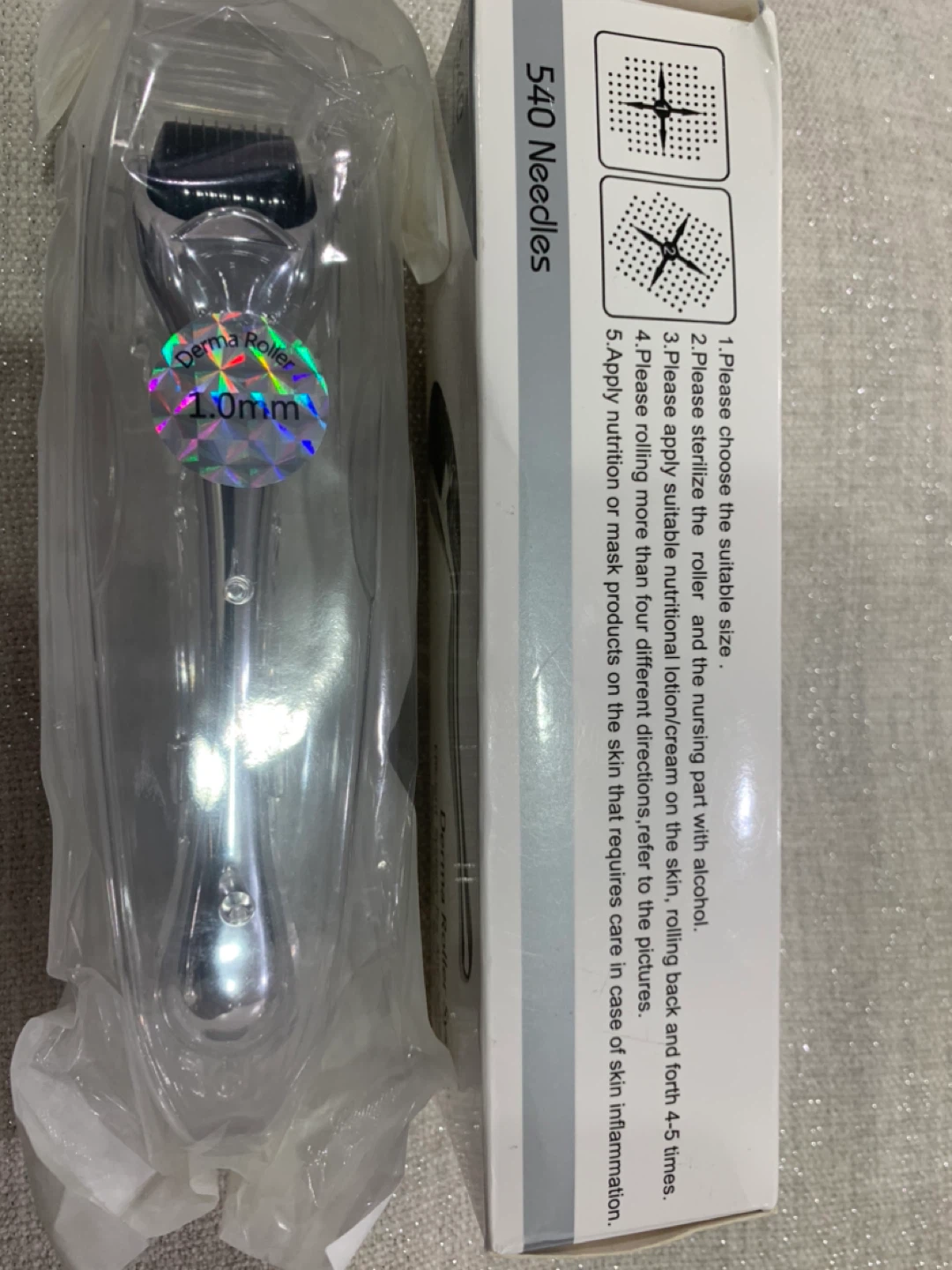 Derma Roller 540 Needles 1.0mm - photo 3
