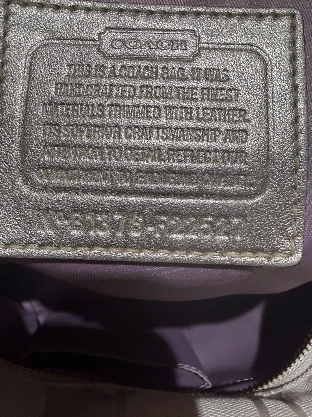 Coach Signature Tote Bag - photo 5