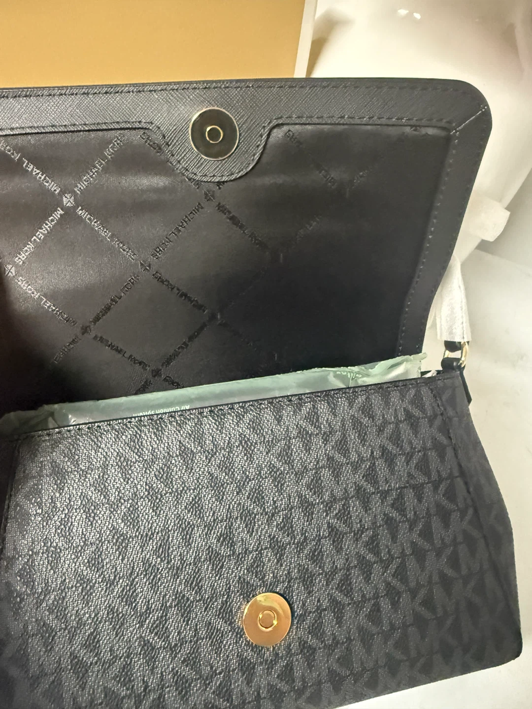 Michael Kors Black MK Signature Shoulder Bag - photo 4