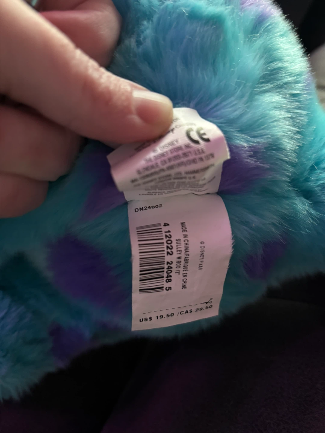 Disney Store Sulley Plush - photo 5