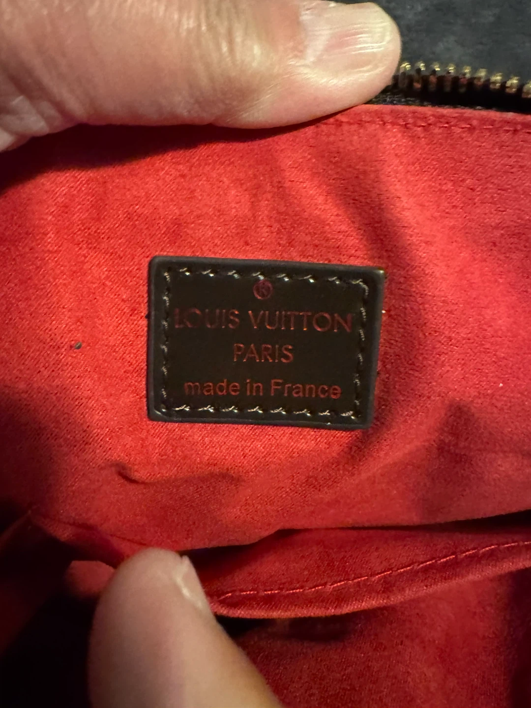 Louis Vuitton Damier Ebene Alma PM Handbag - photo 3
