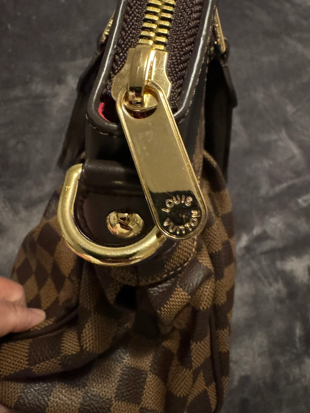 Louis Vuitton Damier Ebene Alma PM Handbag - photo 5