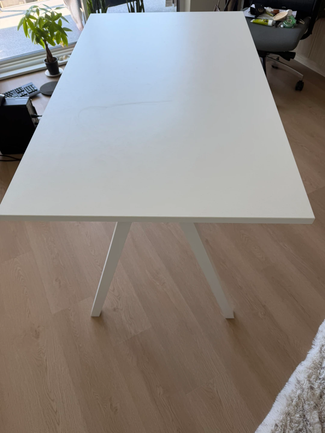 IKEA TROTTEN White Desk - photo 2