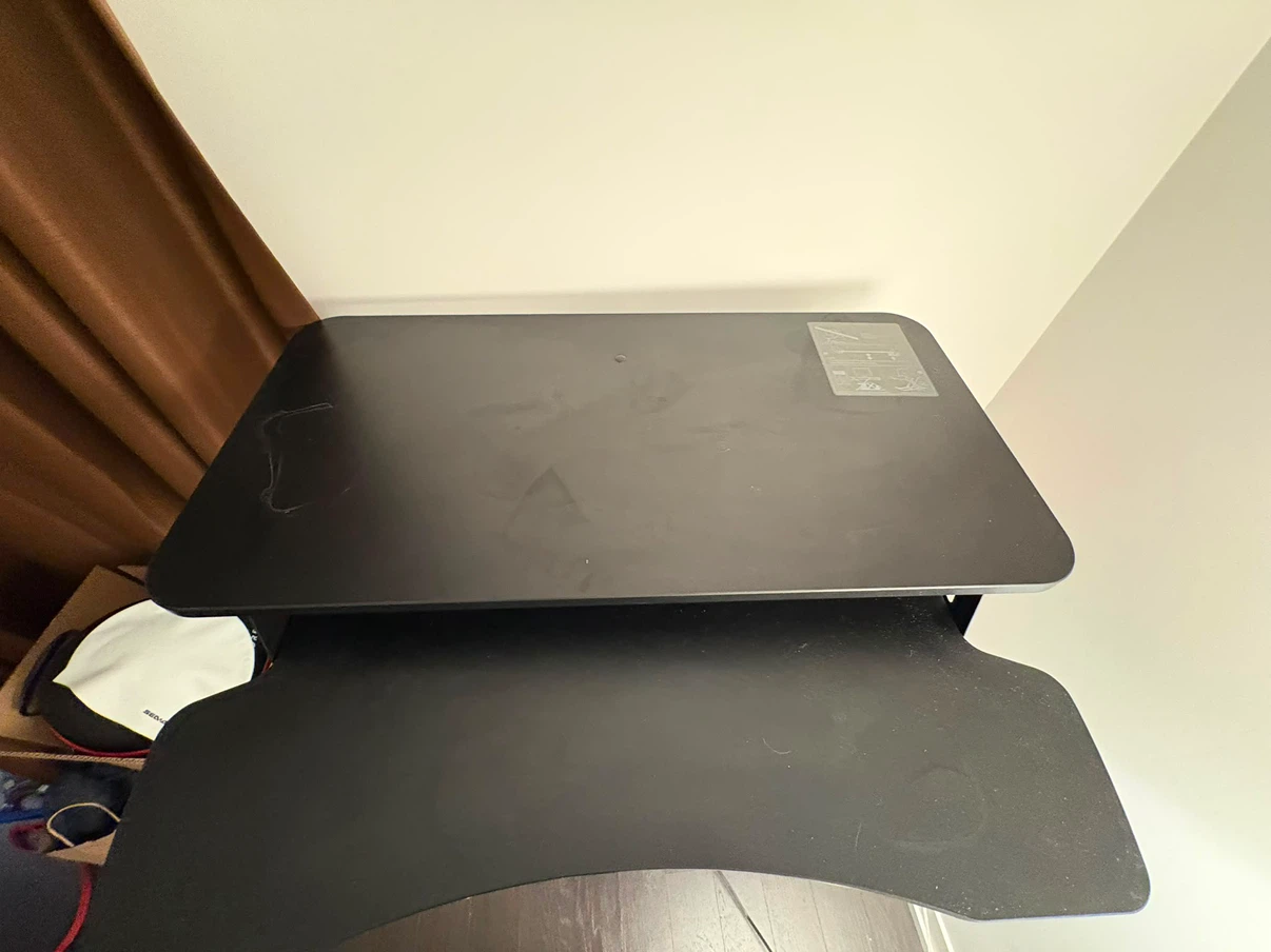 Black Standing Desk Converter