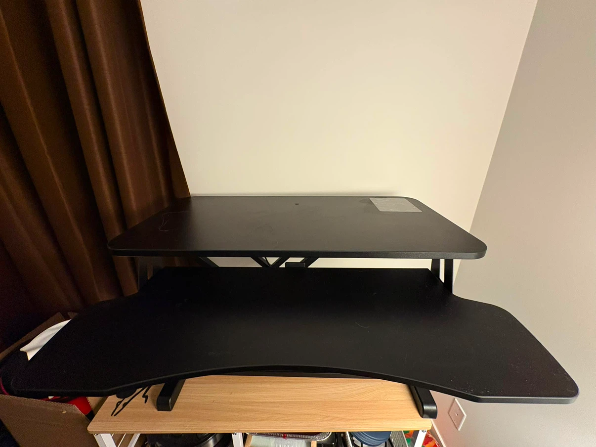 Black Standing Desk Converter - photo 2