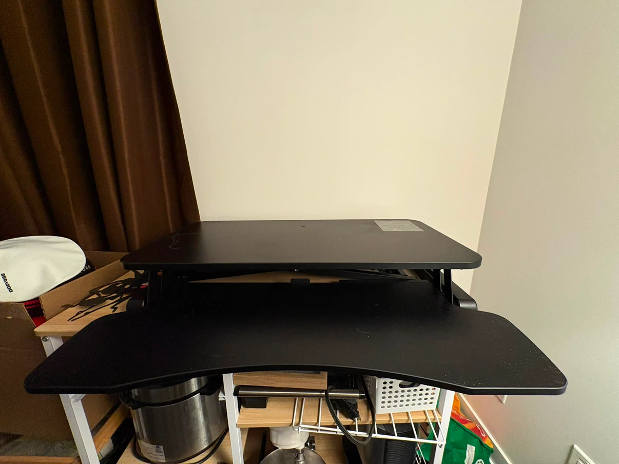 Black Standing Desk Converter - photo 3