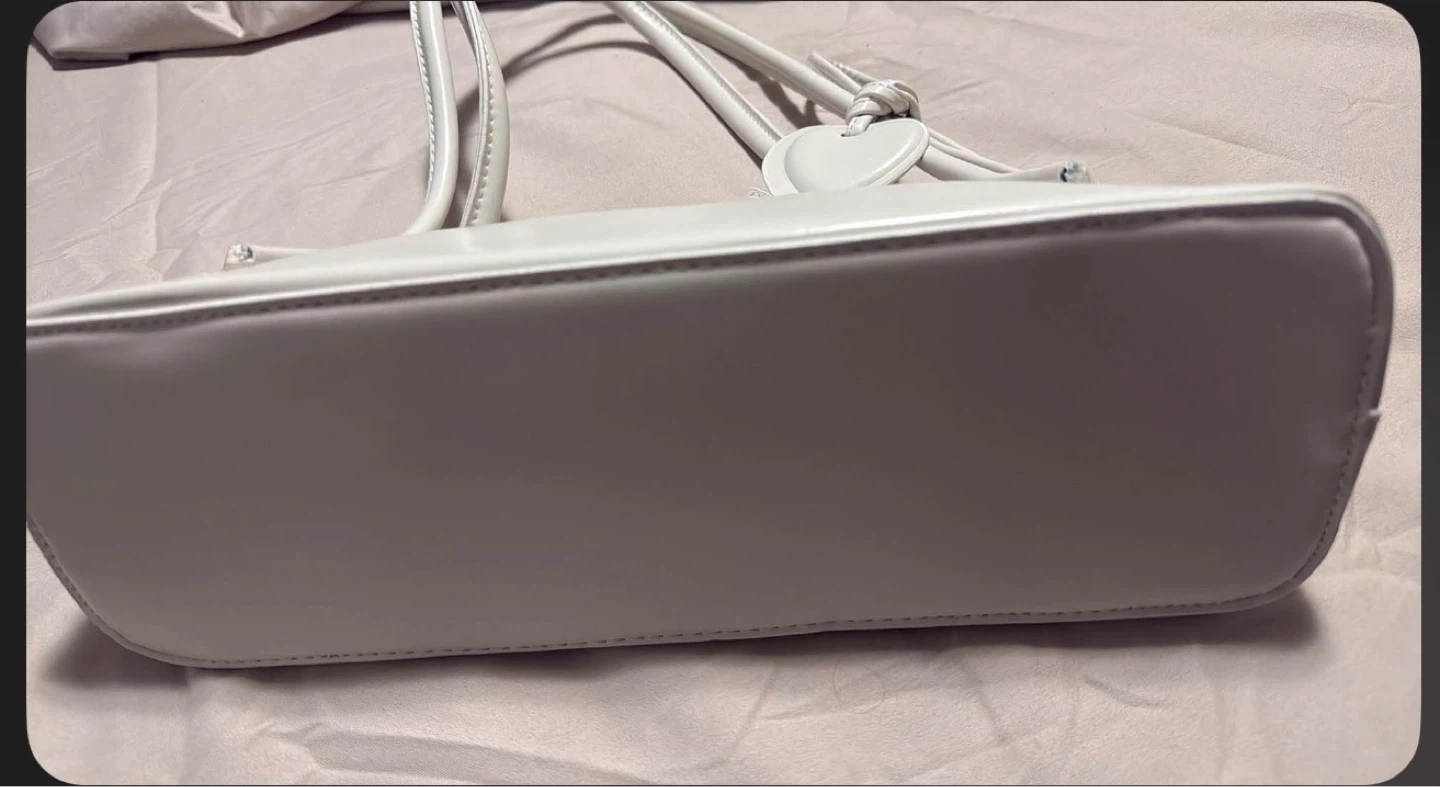 baguette shoulder bag with heart charm⚽️ - photo 3