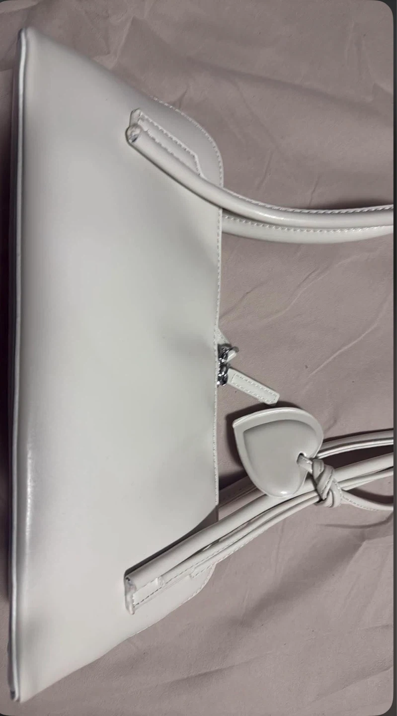 baguette shoulder bag with heart charm⚽️ - photo 4